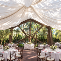 Décorations de plafond de mariage sur mesure de haute qualité, draperies de plafond, décorations de toile de fond de mariage, décorations de table de mariage