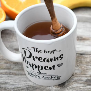 Cuillères à miel en bois d'olivier, grain riche - Design élégant en bois - Cuillères à miel faites à la main - Product Image 1