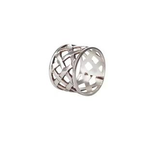 Anneau de serviette en métal fantaisie, qualité supérieure, porte-mouchoirs fait à la main, style classique, luxe, dessus de table - Product Image 4