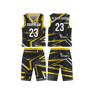 Conjunto de camiseta de baloncesto de secado rápido personalizado, pantalones cortos atléticos de scrimmage de equipo, Impresión de logotipo personalizado - Product Image 5