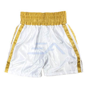 Pantalones Cortos de Boxeo Transpirables de Secado Rápido de Alta Calidad para Hombres Adultos, Material de Satén/Poliéster - Product Image 2