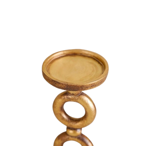 เทียนทรงสูงแหวนทองโบราณ - Product Image 3