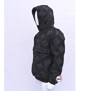 Sudadera con capucha y cremallera de camuflaje completo con logotipo personalizado, ropa de calle de algodón 100% de alta calidad para hombres y estilo Hip Hop unisex con cuello con capucha - Product Image 5