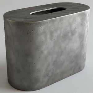 Boîte à mouchoirs élégante et multifonctionnelle, conçue pour les maisons élégantes, offrant une forme minimaliste et lisse, construction en métal durable - Product Image 3