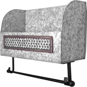 Wholesale Modern Luxury Bathroom Organizer High Demand <b>Wooden</b> <b>Towel</b> <b>Rail</b> with Cast Iron Metal Frame Home Kitchen Hotels Prices - Product Image 3