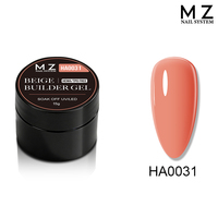 Gel de construction beige auto-nivelant 48 couleurs pour extension d'ongles, manucure, OEM, marque privée