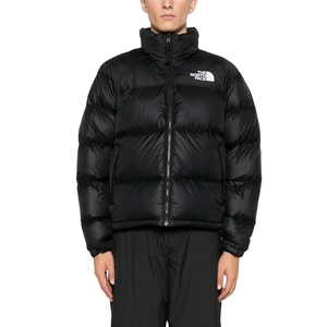 Veste matelassée rétro Nuptse 1996 pour homme North Face Qualité supérieure Fermeture éclair noire Logo brodé Veste tendance d'hiver - Product Image 1