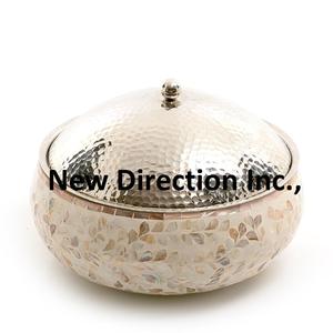 หม้อสแตนเลสเก็บความร้อนทรงกลมทำจากไม้สำหรับเสิร์ฟอาหาร - Product Image 4