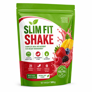 Shake complet de remplacement de repas à marque privée avec isolat de protéines de lactosérum et fibres d'inuline pour le bien-être digestif – Vente en gros - Product Image 1