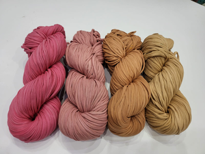 Fil de tissu de t-shirt en coton sur mesure de couleurs assorties convenant aux projets d'artisanat et aux magasins de fil à revendre - Product Image 6