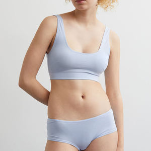 Sous-vêtements brodés de haute qualité pour femmes, pour imprimé taille basse, grande taille, séchage rapide, triangle, culotte sans couture pour femmes - Product Image 2