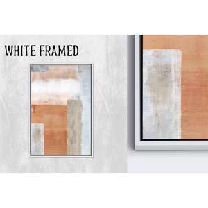 Impresión en lienzo de Starry Night Mario: decoración artística de la cultura pop, lienzo con marco blanco 1P - Product Image 1