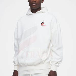Hoodie Homme Personnalisé Grande Taille 2023 à Faible MOQ, 100% Coton, Couleur Unie Hiver, Vêtement Décontracté Respirant et Séchage Rapide - Product Image 3