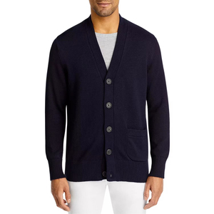 KATBROS INDUSTRY Hot Selling Gorgeous Cashmere <b>Cardigan</b> <b>Sweater</b> Winter Luxurious Men's Long Sleeves Breathable Customized - Product Image 1