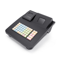 Caisse Enregistreuse T2 MINI avec Imprimante Thermique à Chargement Rapide, Format Compact, Tiroir-Caisse et Monnayeur, Noir