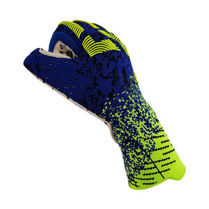 Gants de gardien de but de football réglables avec protection et fermeture des doigts en latex pour gardiens de but - Product Image 4