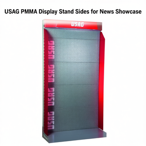 Supports latéraux en PMMA USAG pour vitrine de présentation de nouvelles - Product Image 2