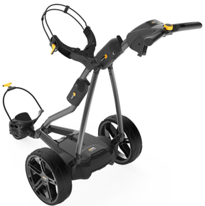 Meilleures ventes Powa Kaddy FX1 Chariot de golf électrique pliable 18-36 trous Batterie au lithium Chariot de golf Clarke's Aluminium Inoxydable - Product Image 5