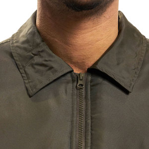 Top Selling OEM Service Men's Bomber <b>Jacket</b> 100% Cotton Canvas Windproof Factory Direct Sales - Product Image 3