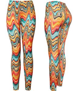 Impression numérique par sublimation Pantalon d'entraînement taille haute pour femme Leggings blancs de fitness grande taille avec motif végétal Leggings de yoga - Product Image 5
