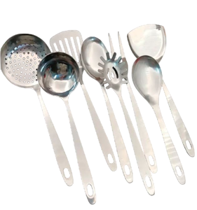Juego de cubiertos de acero inoxidable de lujo, 8 utensilios pulidos con espejo, ideales para restaurantes y cenas elegantes, juego de cubiertos elegantes - Product Image 1
