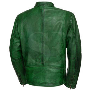 Veste de motard de moto d'hiver pour hommes de haute qualité conception personnalisée et Logo en cuir véritable respirant coupe-vent imperméable - Product Image 2