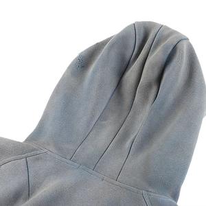 Tendencia última alta calidad 100% personalizado desgastado francés Terry sudaderas con capucha de gran tamaño para hombres angustias diseño personalizado OEM - Product Image 4