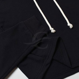 Top corto lavado con ácido de alta calidad personalizado OEM Sudadera con capucha de invierno estilo callejero diseño de moda forrado cuello con capucha de talla grande para mujer - Product Image 5