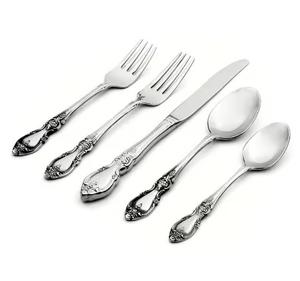 mirror polished stainless steel <b>cutlery</b> <b>set</b> kitchen flatware dining tableware utensils - Product Image 3