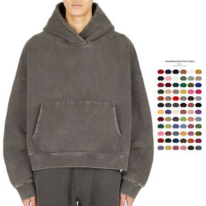 เสื้อถักมีฮู้ดสำหรับผู้ชายและผู้หญิงเสื้อถักกันน้ำพิมพ์ลายกำหนดโลโก้ได้เองและดีไซน์เรียบๆ - Product Image 1