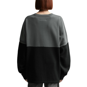 Sudaderas con capucha de lana para mujer de invierno bordadas con estampado personalizado, ropa de calle de gran tamaño impermeable con cuello redondo hecha en Pakistán - Product Image 3