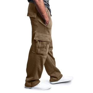 2026 meilleure qualité hommes pantalons de survêtement à jambes larges Style Baggy Joggers noir cordon dans un style unique - Product Image 6