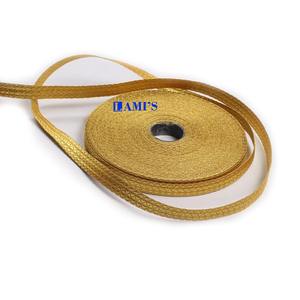 ถักเปียปลายสูงปลายลูกไม้มันเงาแบบฝรั่งเศส - Product Image 5