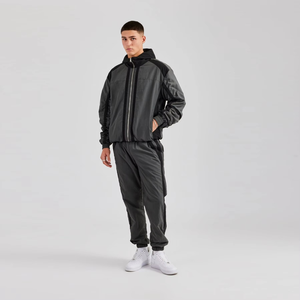 Chaqueta Cortavientos Cálida y Elegante Personalizada para Hombre, Conjunto Deportivo Delgado con Cremallera, Cortavientos para Invierno - Product Image 5