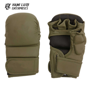 ถุงมือชกมวยขายส่ง สำหรับฝึกซ้อมมวยไทย หนัง PU หนังวัวแท้ ถุงมือชกมวยแบบ Shooter รับทำโลโก้และออกแบบเอง - Product Image 1