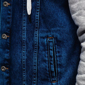 Vestes en jean imprimées numériques Blouson aviateur en coton personnalisé pour hommes Vestes pour hommes, vestes pour hommes, veste pour homme - Product Image 5