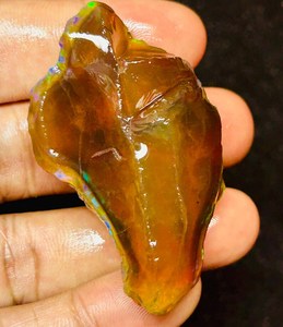 Juego de ópalo de fuego múltiple etíope natural de color fuego Fabricación de piedras preciosas sueltas ásperas para joyería de alta calidad todos los tamaños disponibles - Product Image 2