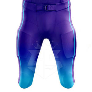 Ropa Uniforme de equipo de fútbol americano Hecho en poliéster 100% Último diseño Uniforme de fútbol americano - Product Image 4