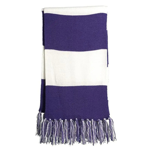 ผ้าพันคอไหมพรมปักโลโก้ตามสั่ง ผ้าพันคอฤดูหนาวแบบส่วนตัวสำหรับฤดูใบไม้ร่วง โรงงานผลิตแบบ OEM ODM ผ้าพันคอและผ้าคลุมไหล่แบบดั้งเดิม - Product Image 4