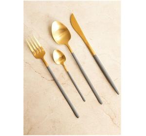 Ensemble de couverts en acier inoxydable durable et écologique, couteau, fourchette, cuillère, couverts durables pour les mariages, les hôtels, ensembles de couverts - Product Image 5