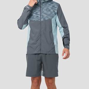 Traje Cortavientos Impermeable Ligero de Poliéster y Nailon para Hombre, Conjunto Cortavientos de Nailon Personalizado para Exteriores, Precio al por Mayor OEM - Product Image 5