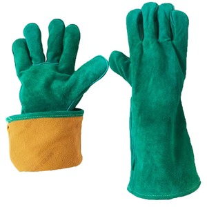 ถุงมือเชื่อมหนังกันลื่นกันความร้อนสำหรับทำงาน - Product Image 6