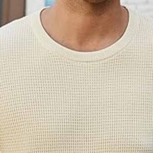 T-shirt à manches courtes Muscle Joggers Respirant Séchage rapide Col rond Uni Coupe ajustée Coton/Polyester téléchargé par Dress Sports - Product Image 3