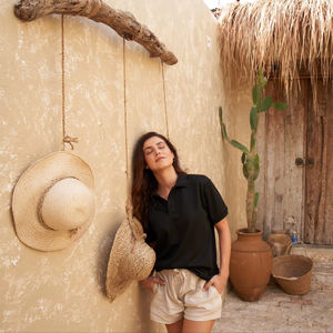 BEAM Unisex Casual Heavy Weight Short Sleeve T-<b>Shirt</b> 100% Cotton Non Woven Enzyme Washed Blank Solid Plus Size Quick Dry - Product Image 5