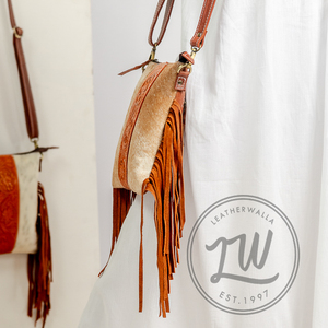 LW 2024สไตล์วินเทจกระเป๋าสะพายข้างหนังแท้แบบพกพาสำหรับฤดูใบไม้ผลิ - Product Image 3