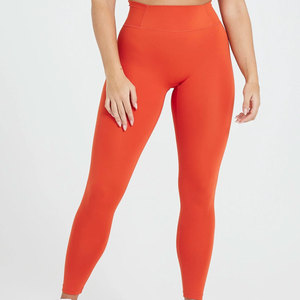 Leggings de gymnastique personnalisés à taille haute pour femmes avec conception OEM respirante pour les sports de marque Promotions au détail Techniques de strass - Product Image 3