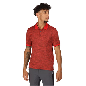 Camiseta Polo activa de poliéster para hombre más vendida con cuello acanalado a la venta, camisetas Polo personalizadas con logotipo bordado para hombre - Product Image 1
