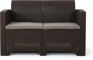 Juego de muebles de exterior OEM al por mayor, una mesa, un banco, muebles de exterior de mimbre, logotipo personalizado, Siena, 4 piezas, fábrica Phu Linh - Product Image 2