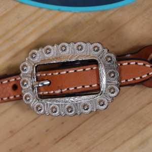 Premium Genuine Argentina Cow Leather Western Horse Bridle Breast Collar Set Lightweight Bridle Breast Collar Tack Set - Product Image 3