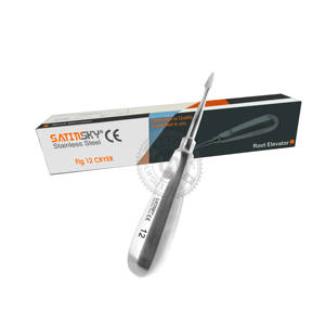 Cryer Root Elevator Small Fig.27S Instrumentos dentales acero inoxidable grado quirúrgico Acero inoxidable alemán - Product Image 4